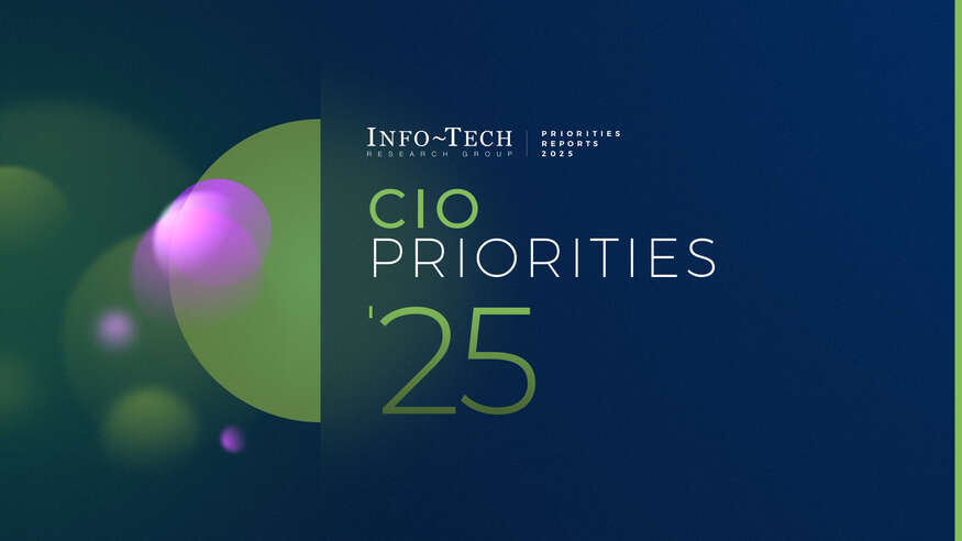 CIO Priorities 2025 visualization